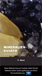 Mobile Screenshot of mineralien-kujath.de